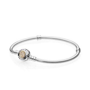 Pandora Signature Bracelet Gold Middle